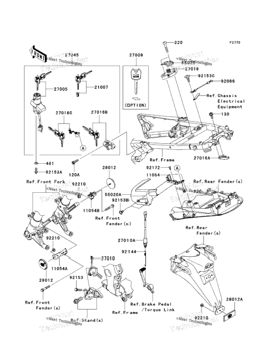 Ignition Switch/Locks/Reflectors