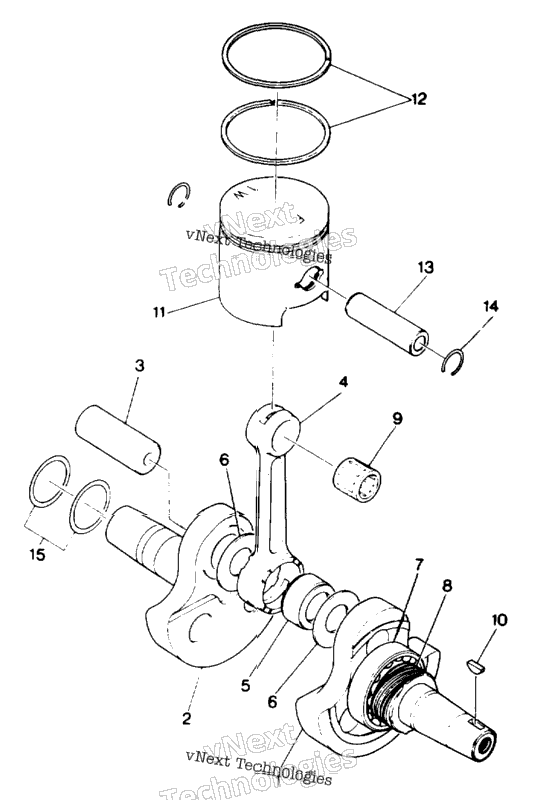 Crankshaft & Piston Assembly