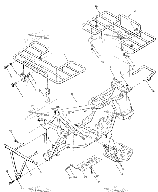 Frame Assembly With Racks