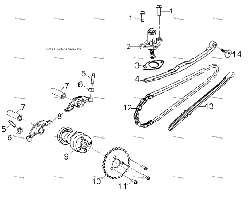 Engine, Cam Chain