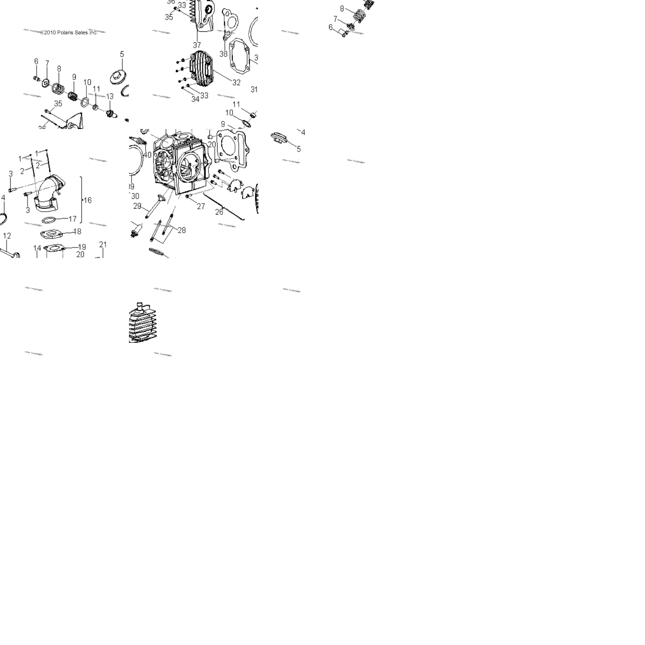 Engine, Cylinder Head