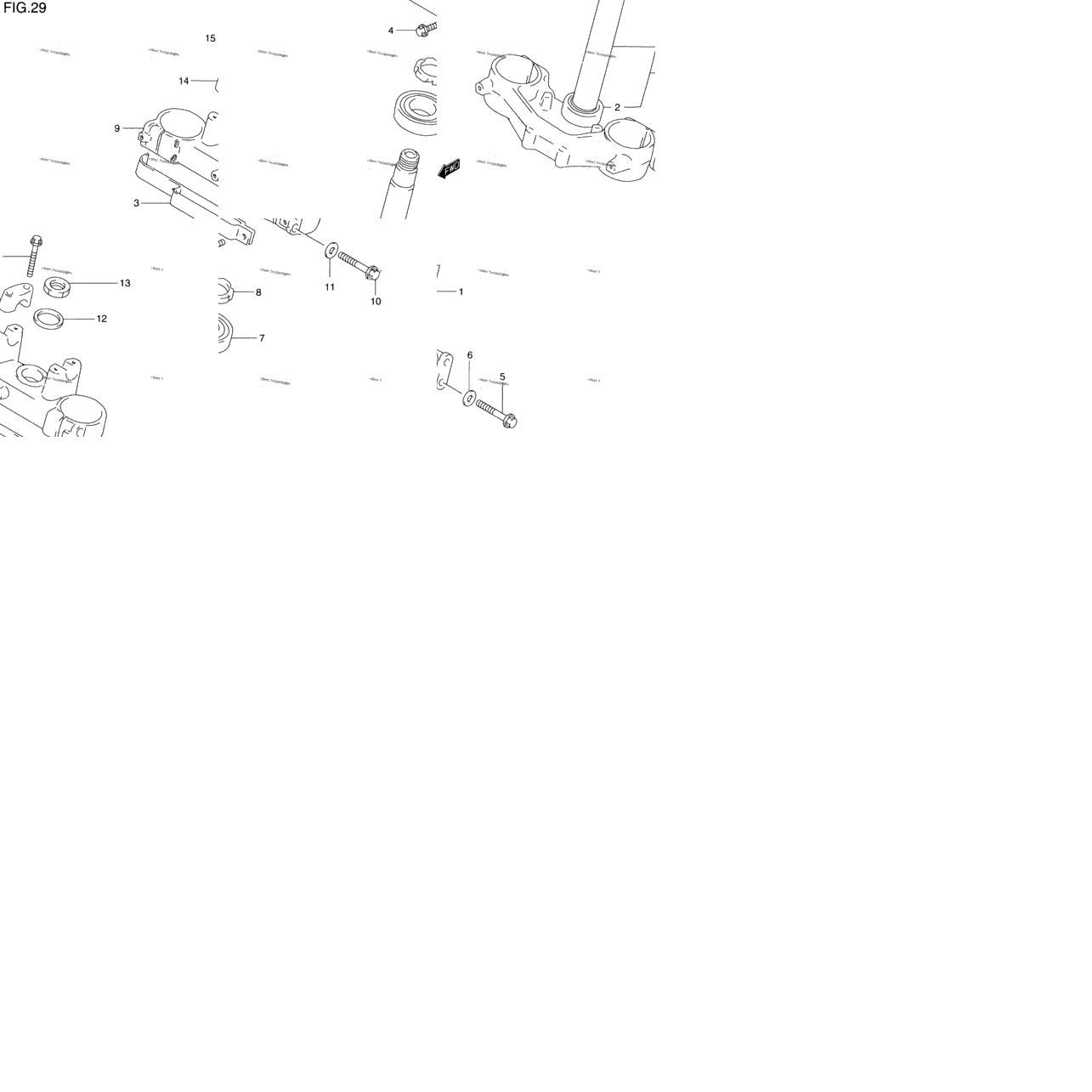 Steering Stem (Model T/V/W)