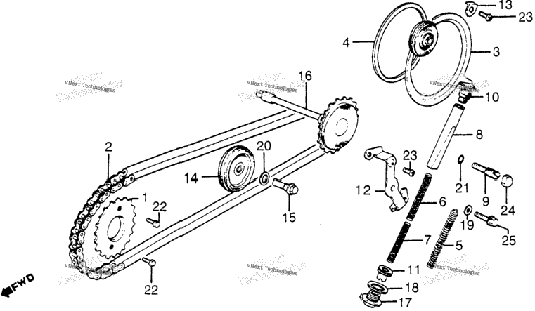 Cam Chain + Tensioner