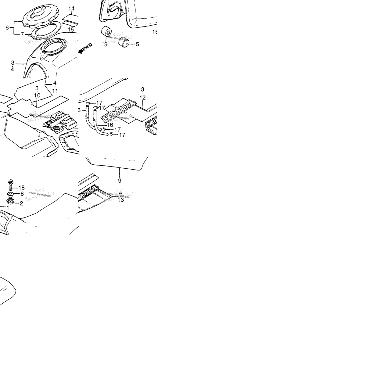 Fuel Tank + Seat