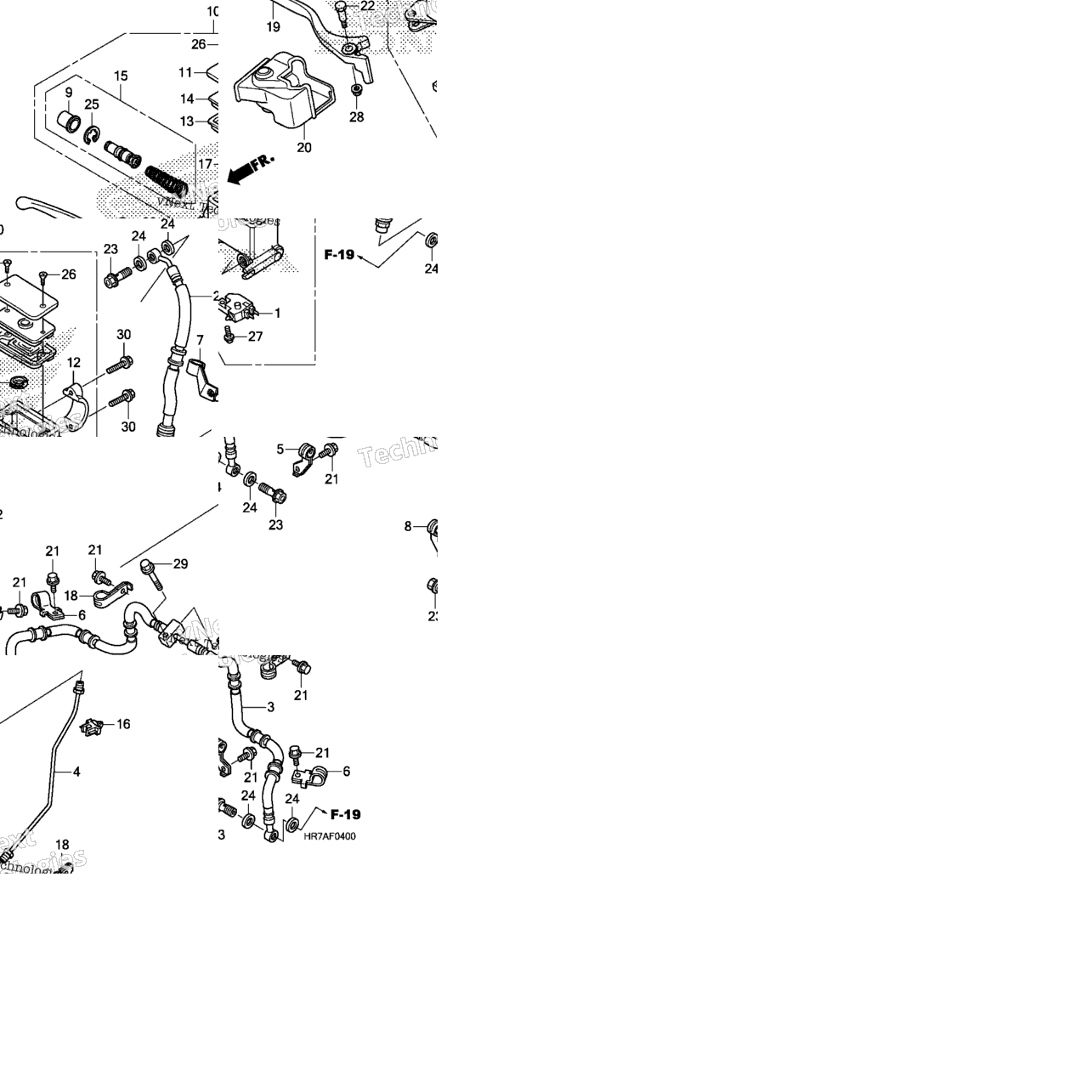 Front Brake Master Cylinder