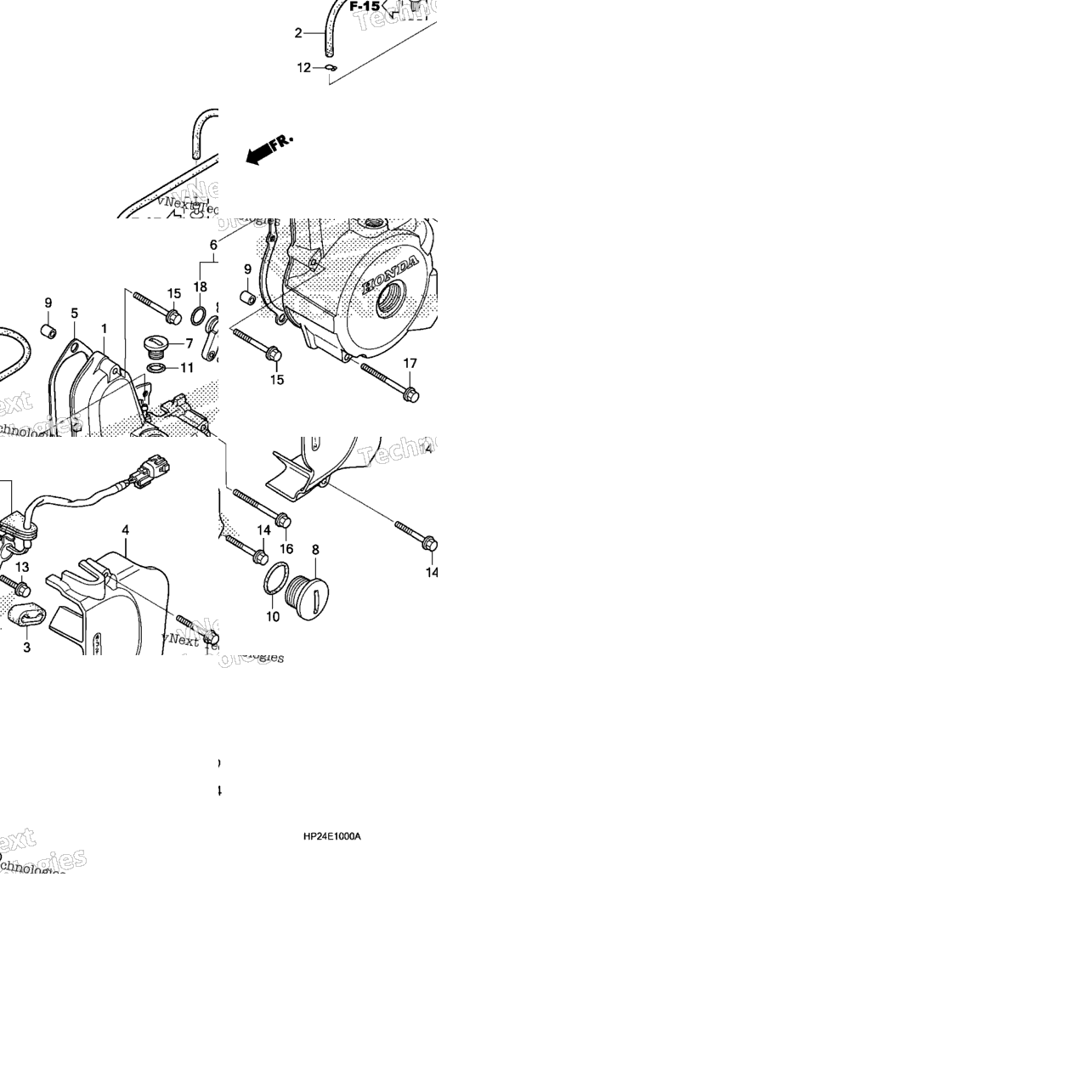 Left Crankcase Cover