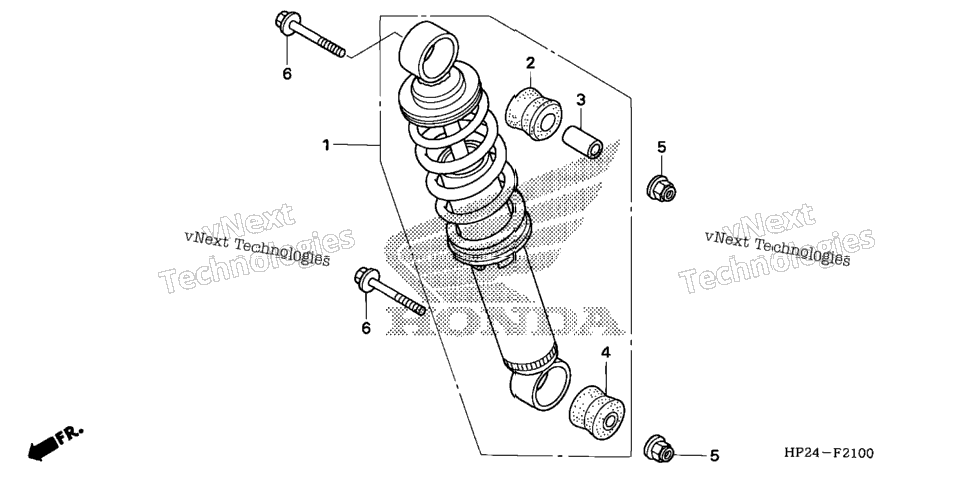 Rear Shock Absorber