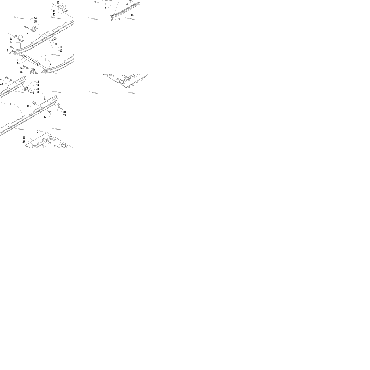 Slide Rails And Track Assembly