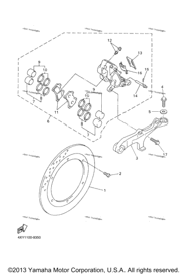 Rear Brake Caliper