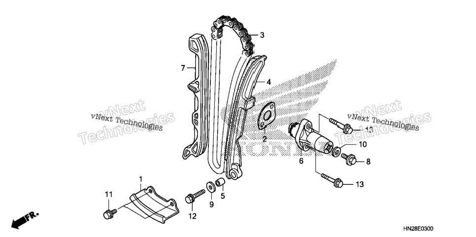 Cam Chain@Tensioner
