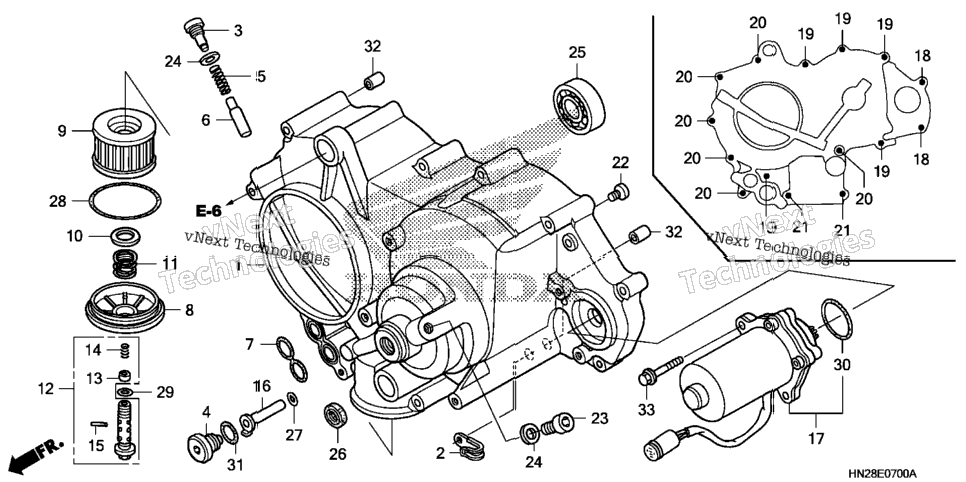 Front Crankcase Cover