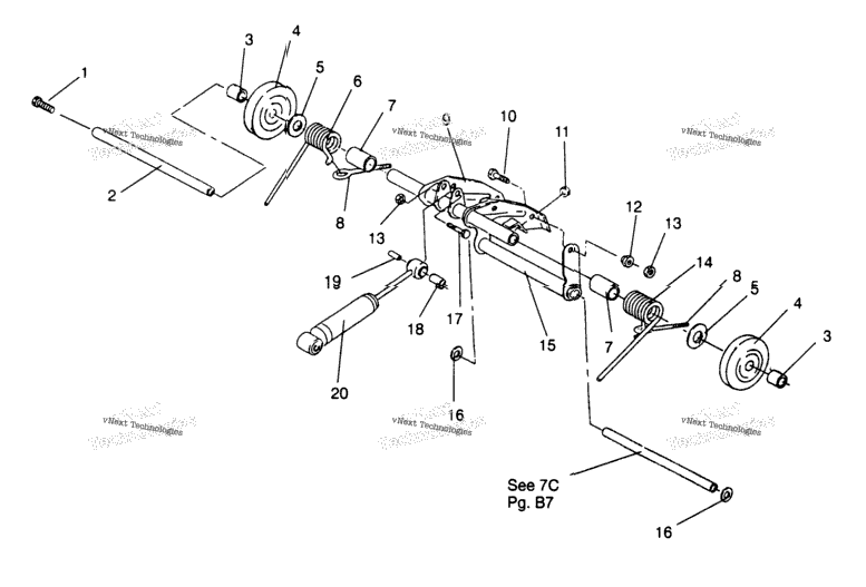Rear Torque Arm Lite Gt & European Lite Gt E963133