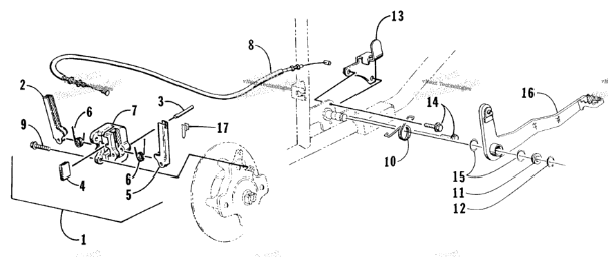 Mechanical Brake Assembly