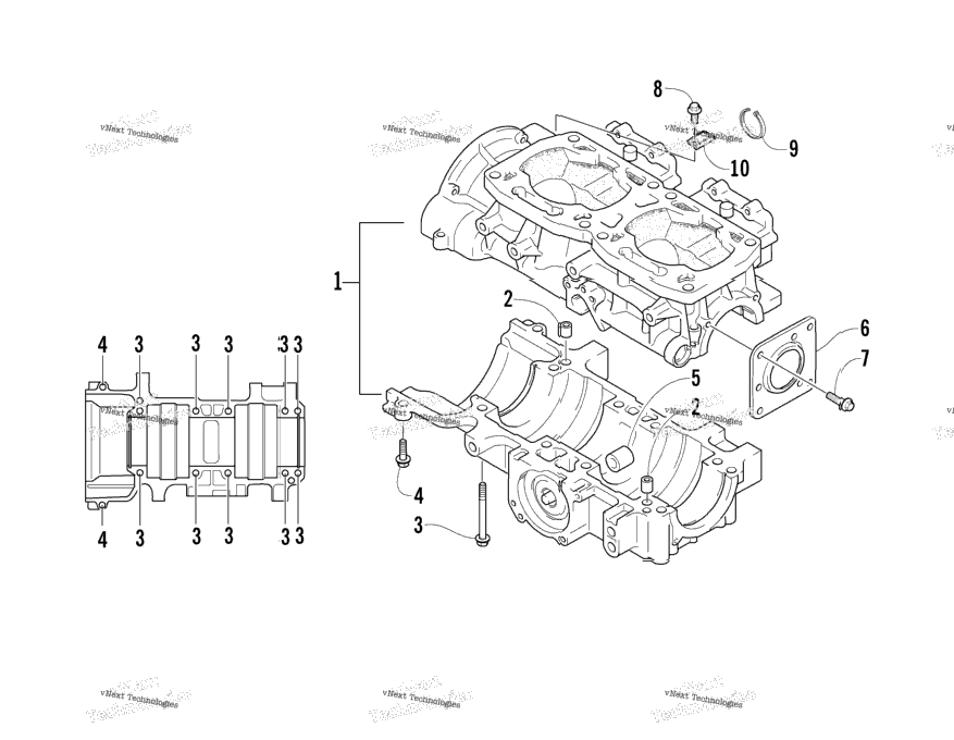 Crankcase Assembly