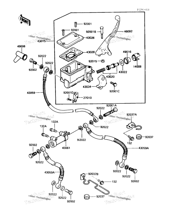 Front Master Cylinder
