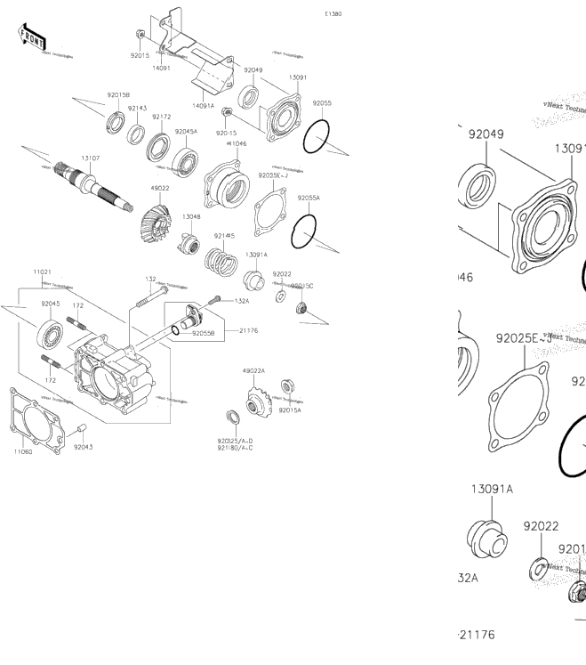 Bevel Gear Case 2