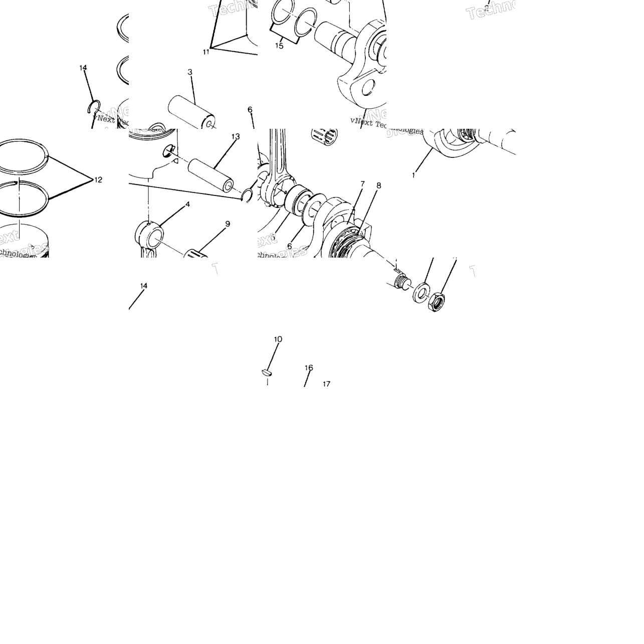 Crankshaft & Piston Assembly