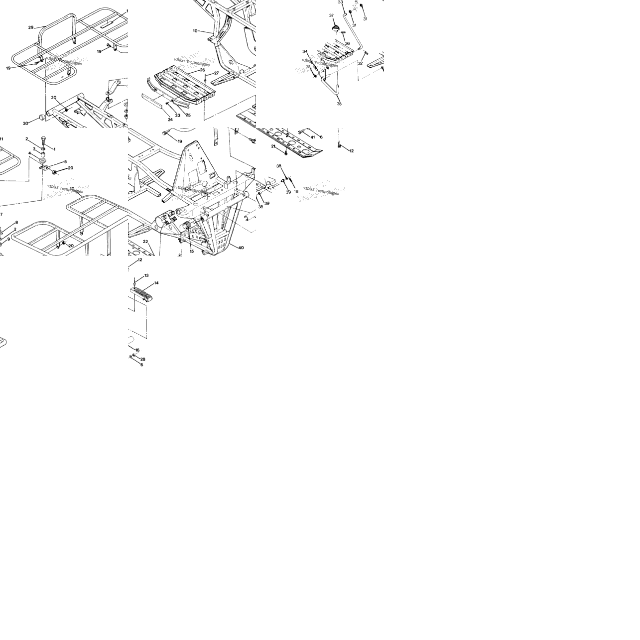 Frame Assembly With Racks Updated 5/90