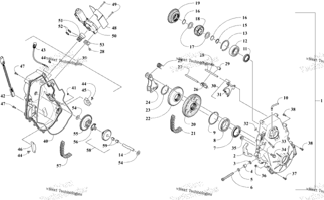 Chain Case Assembly