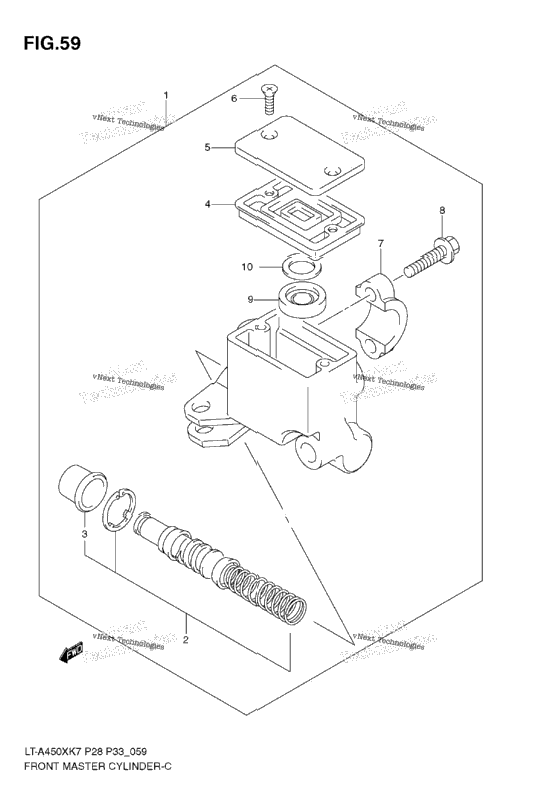 Front Master Cylinder