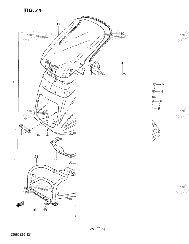 Cowling (Model F)