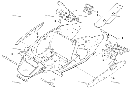 Front Frame And Steering Components