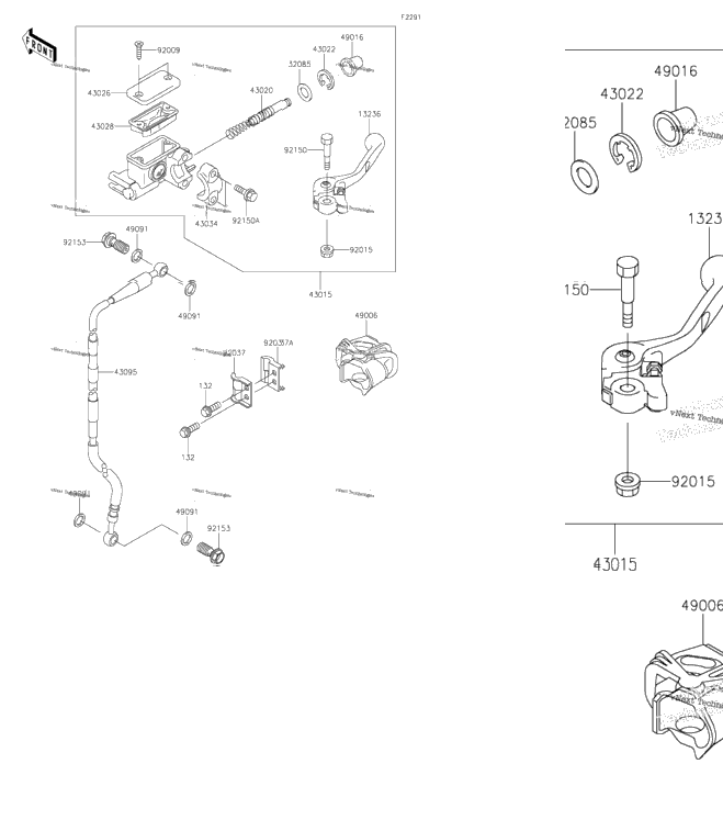 Front Master Cylinder