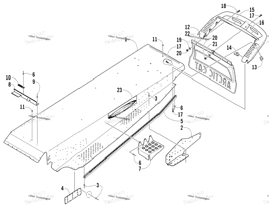 Tunnel And Rear Bumper