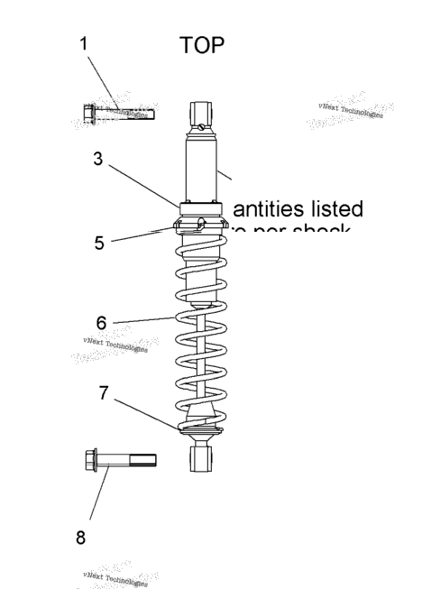 Suspension, Shock, Ifs (49Snowshockifs)