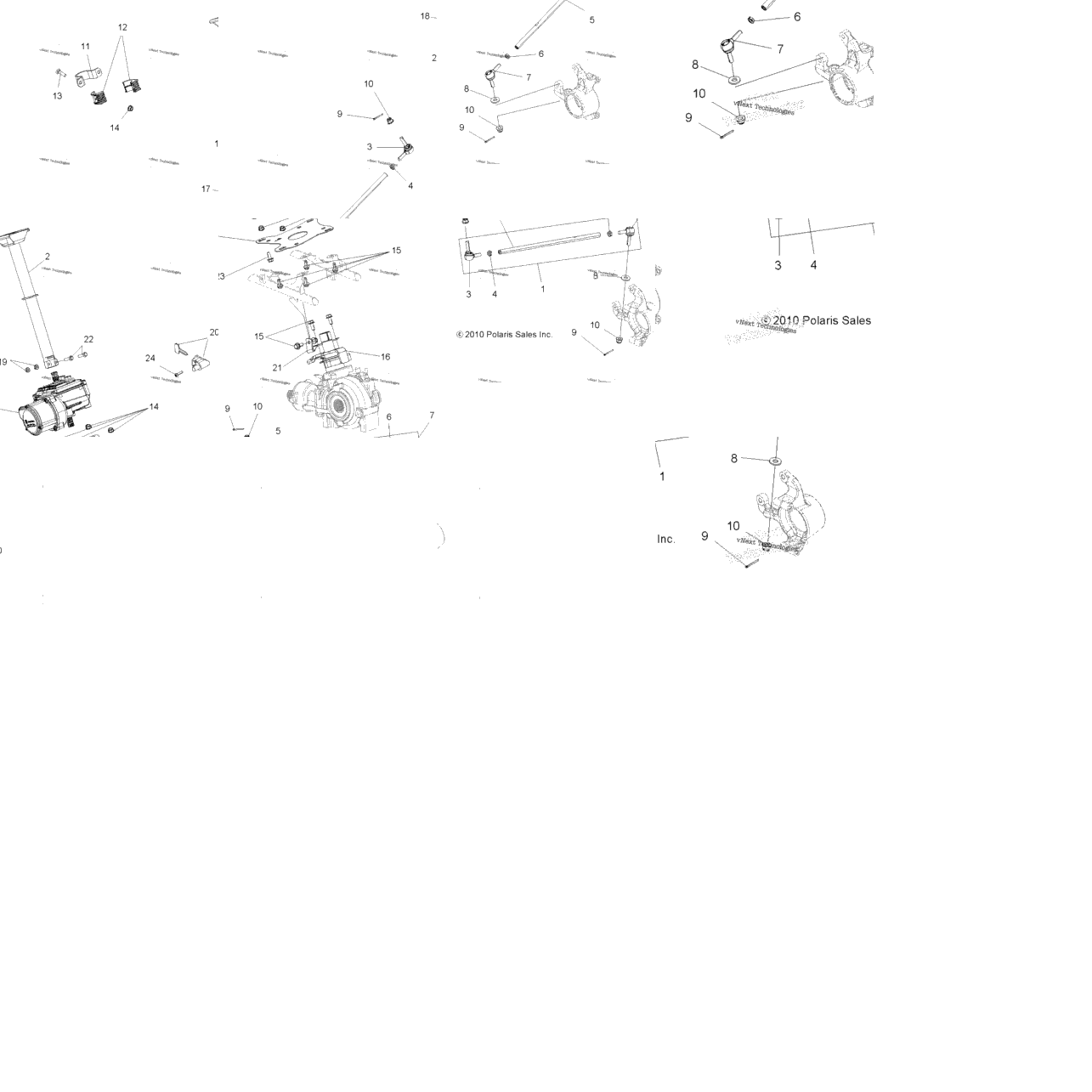 Steering, Steering Post Asm