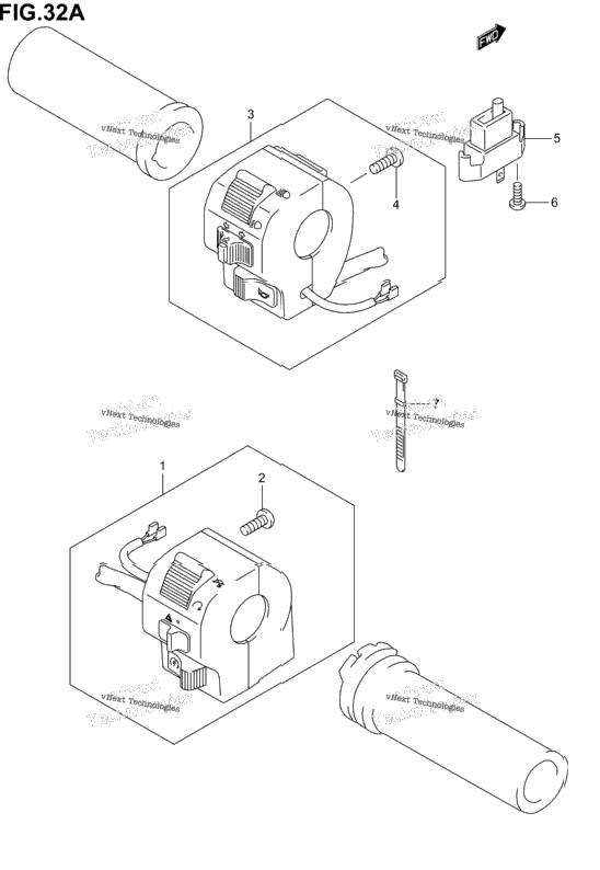 Handle Switch (Model K4)