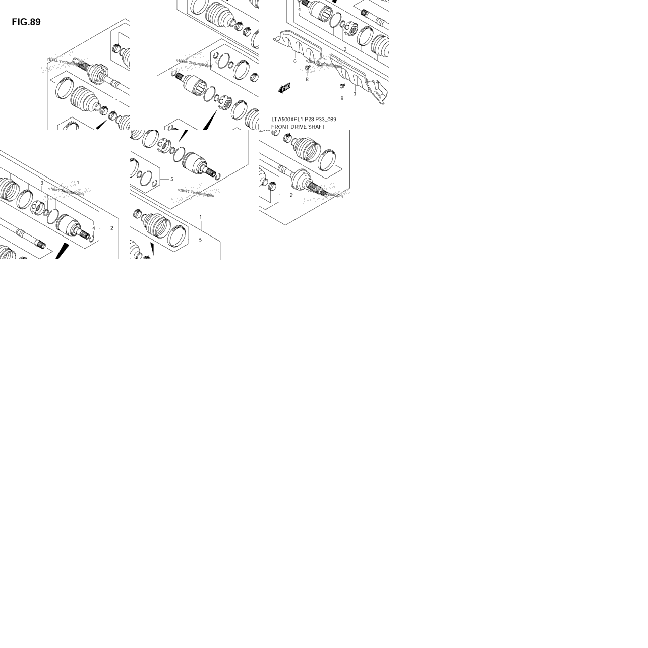 Front Drive Shaft
