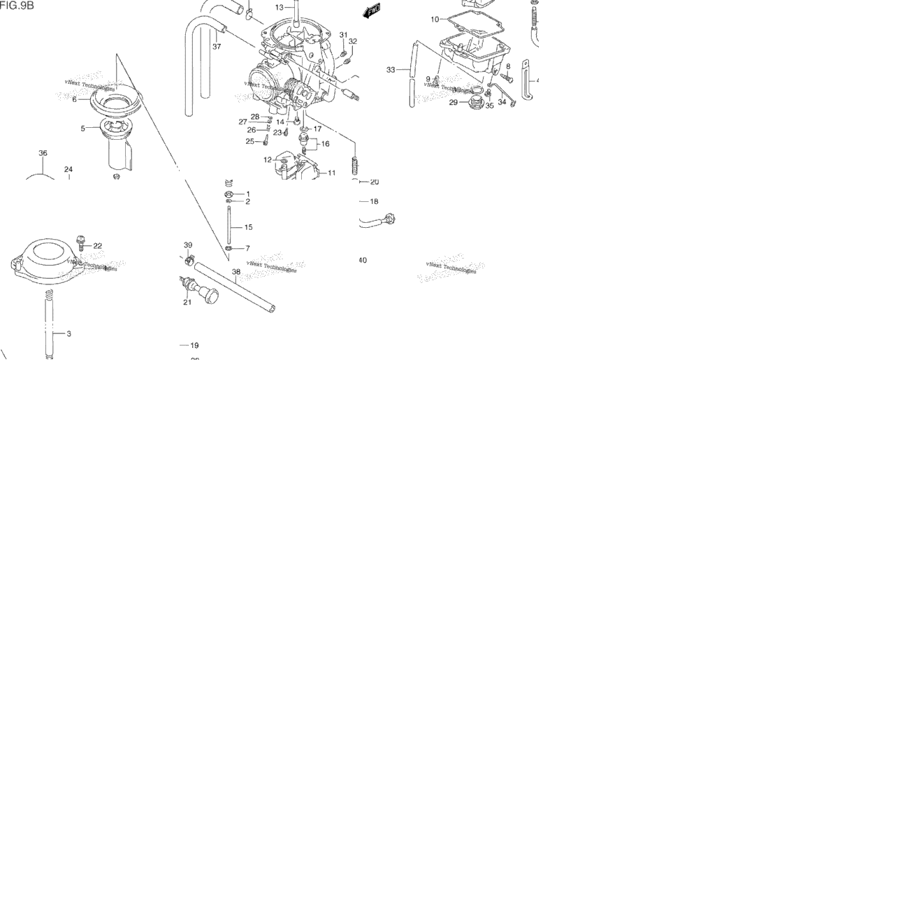 Carburetor (Model R/S/T)