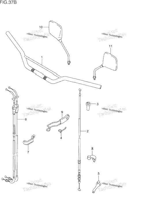Handlebar (Model R/S/T)