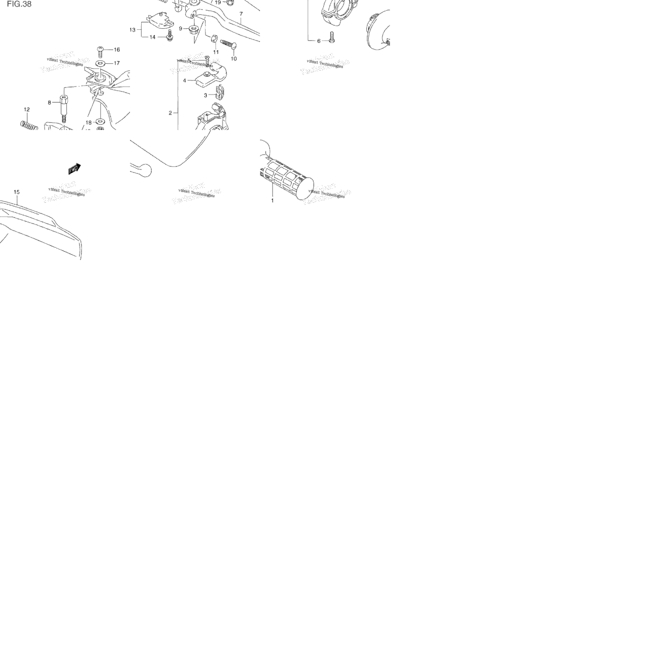 Right Handle Lever (Model L/M)