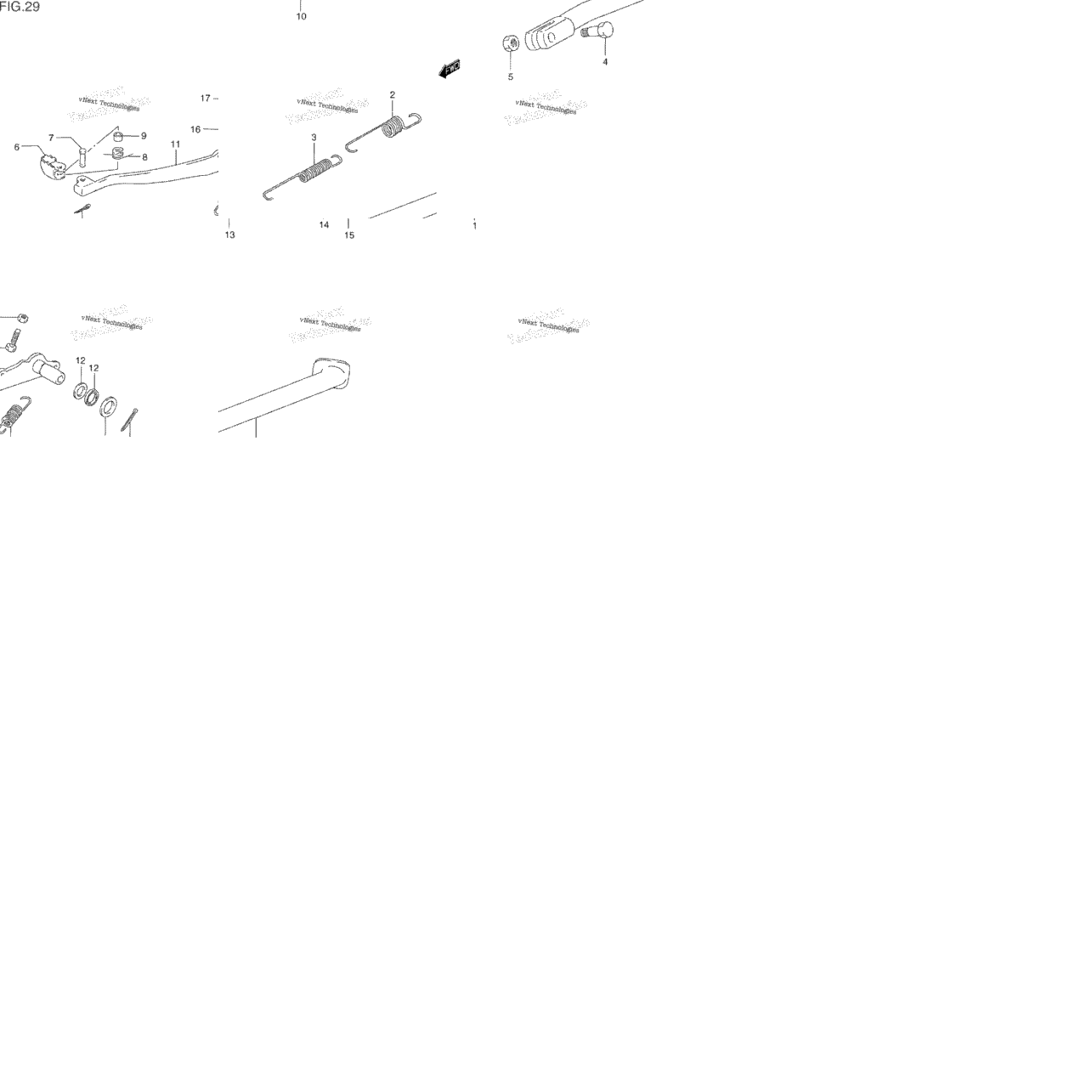 Stand - Rear Brake