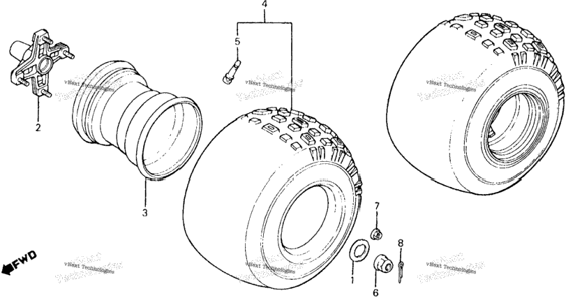 Rear Wheel