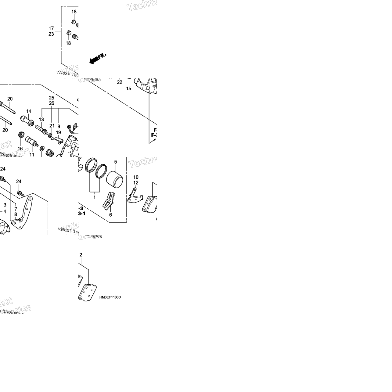 Front Brake Caliper
