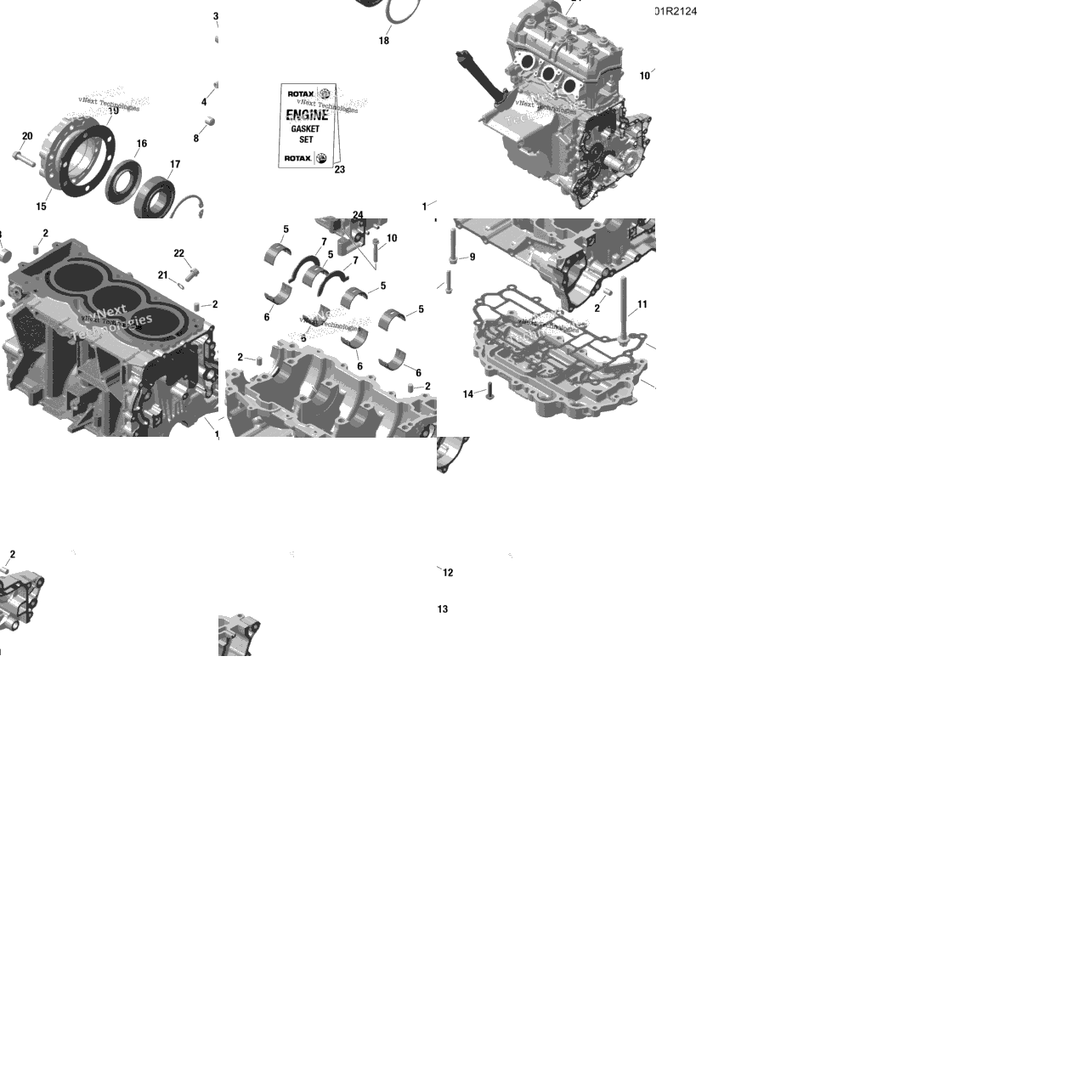 Rotax - Crankcase