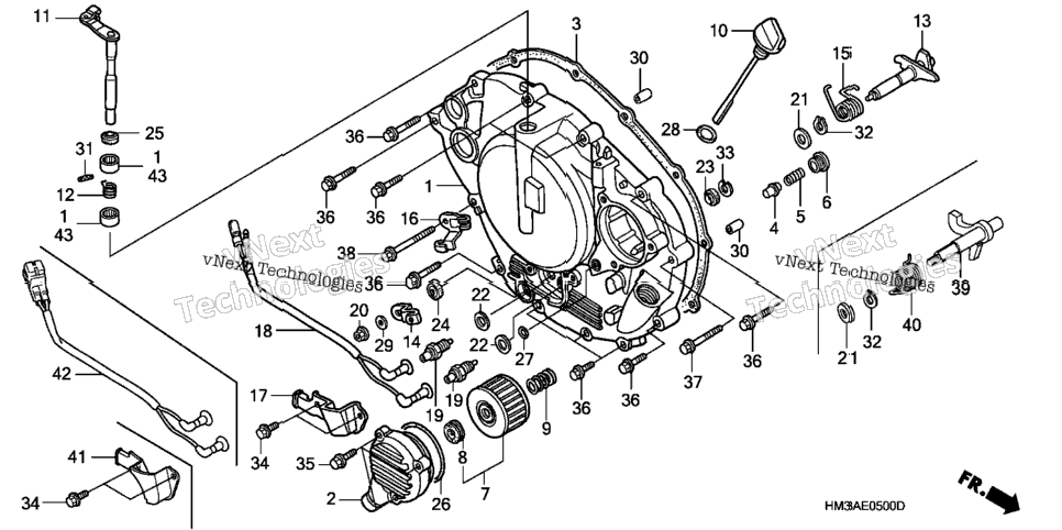 Right Crankcase Cover