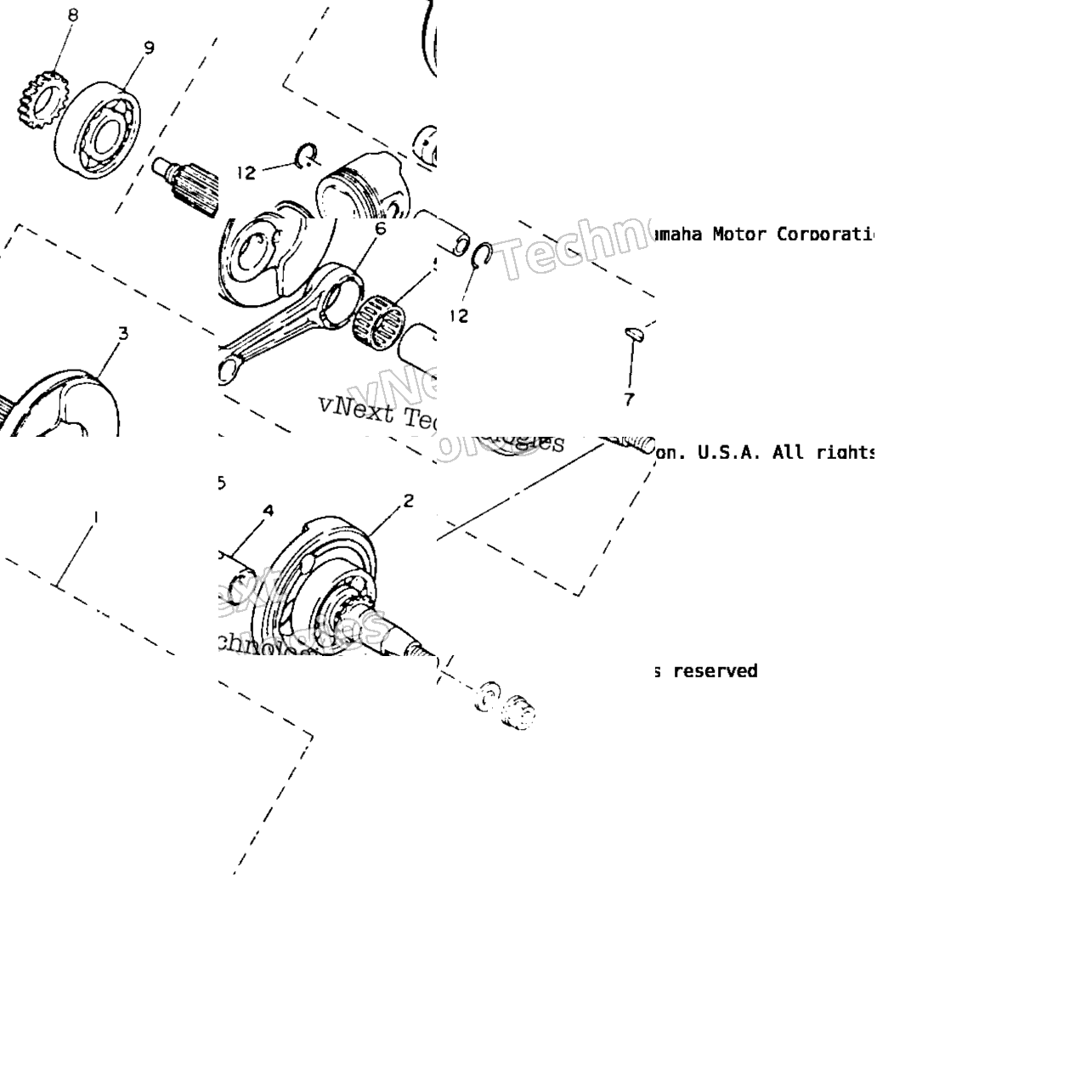 Crankshaft - Piston