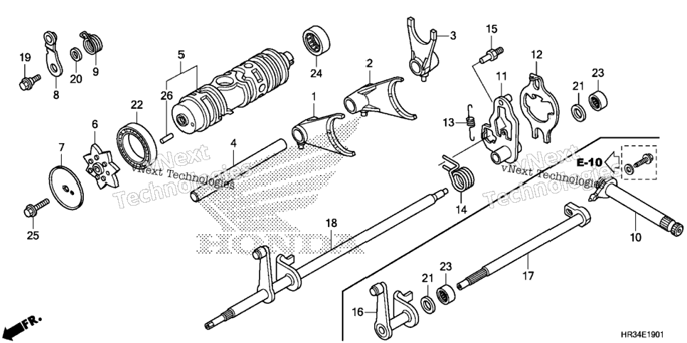 Gearshift Fork (2)