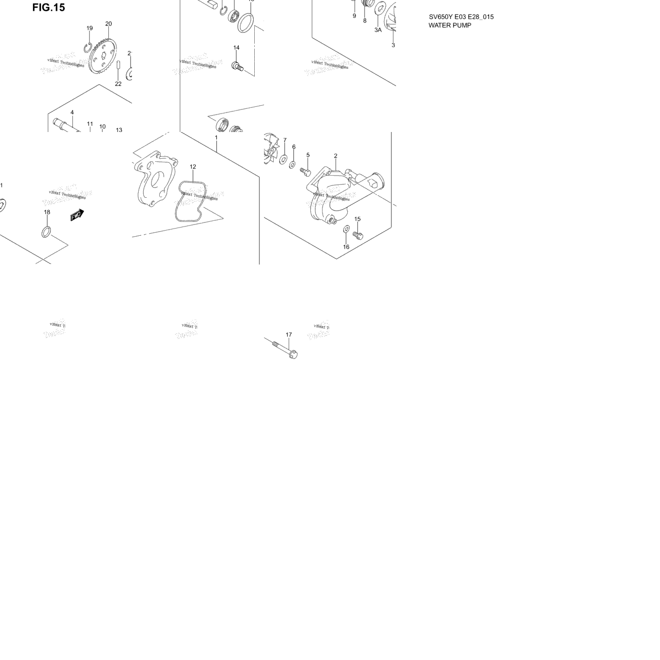 Water Pump (Model X/Y)