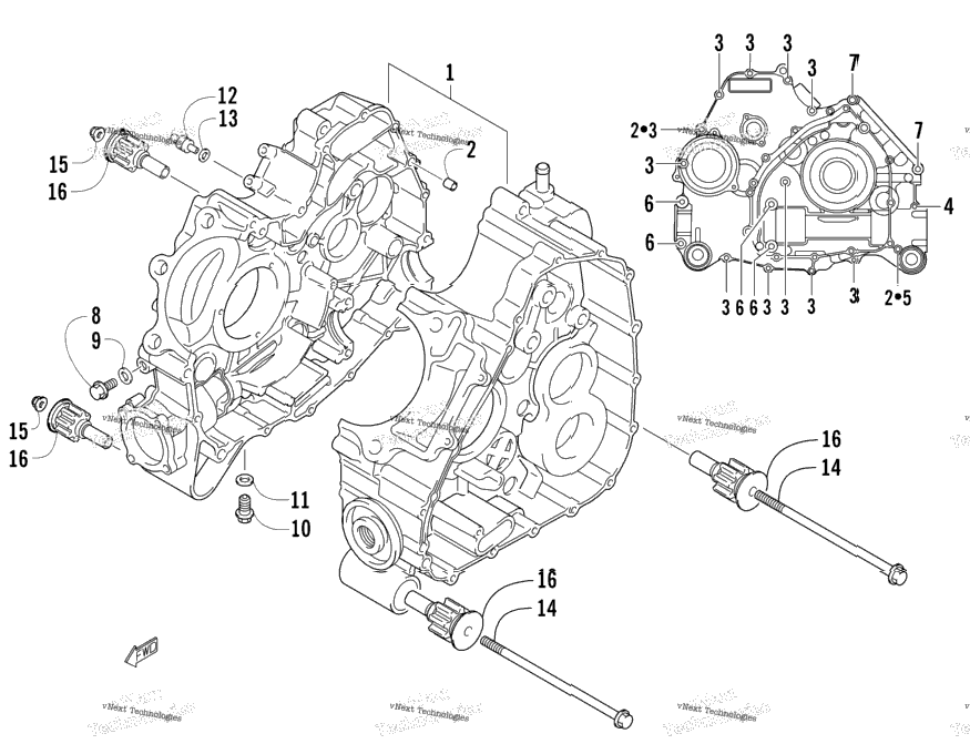 Crankcase Assembly