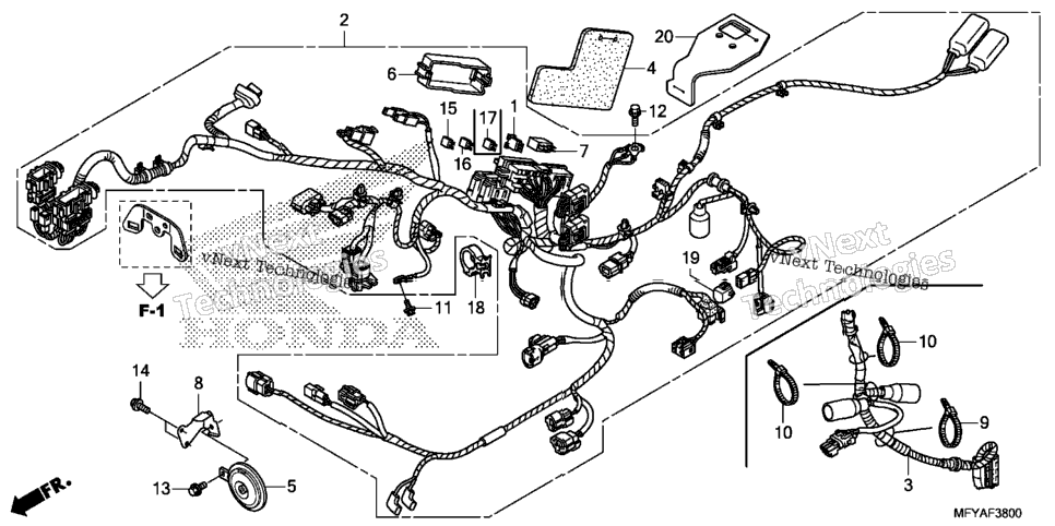 Wire Harness@Horn