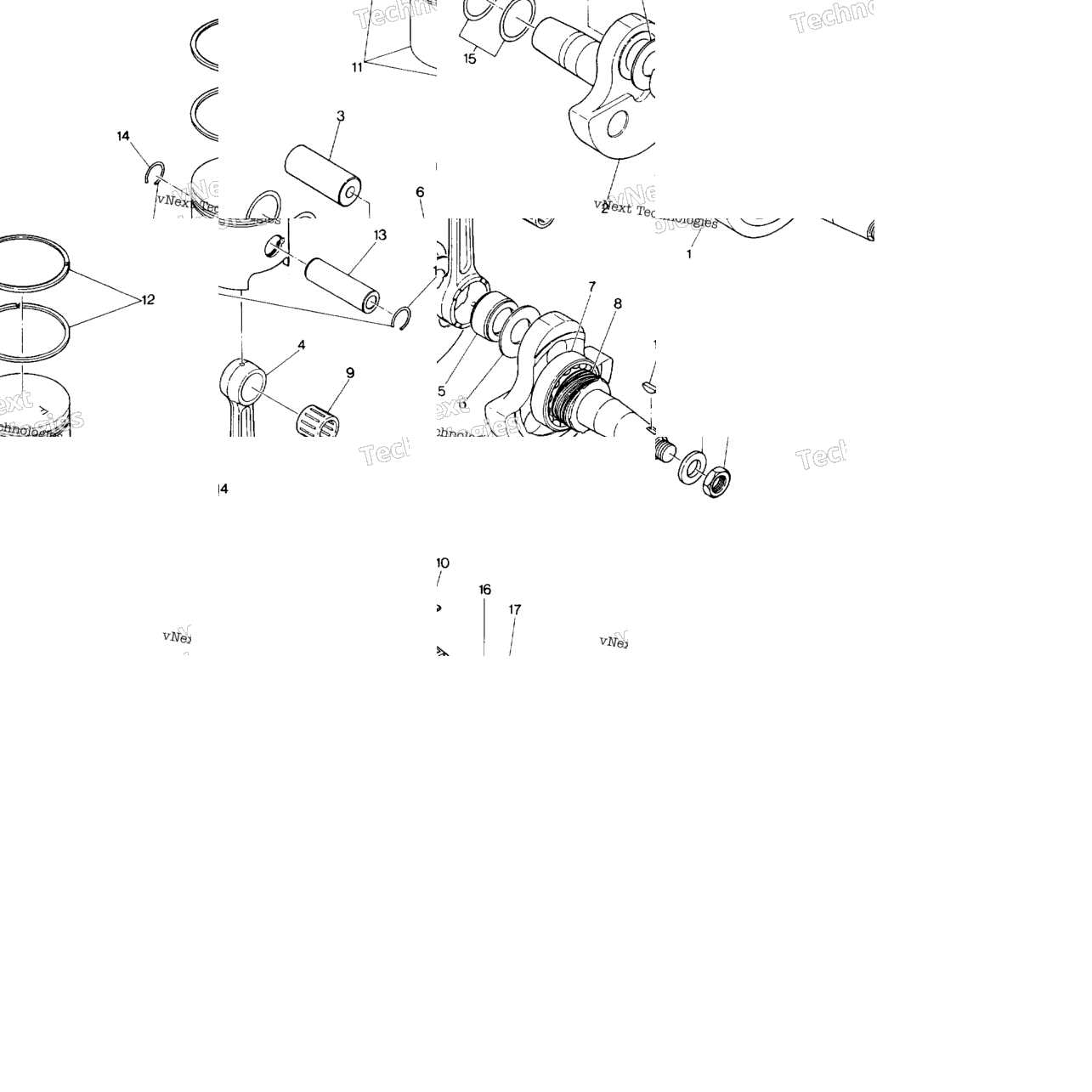 Crankshaft & Piston Assembly