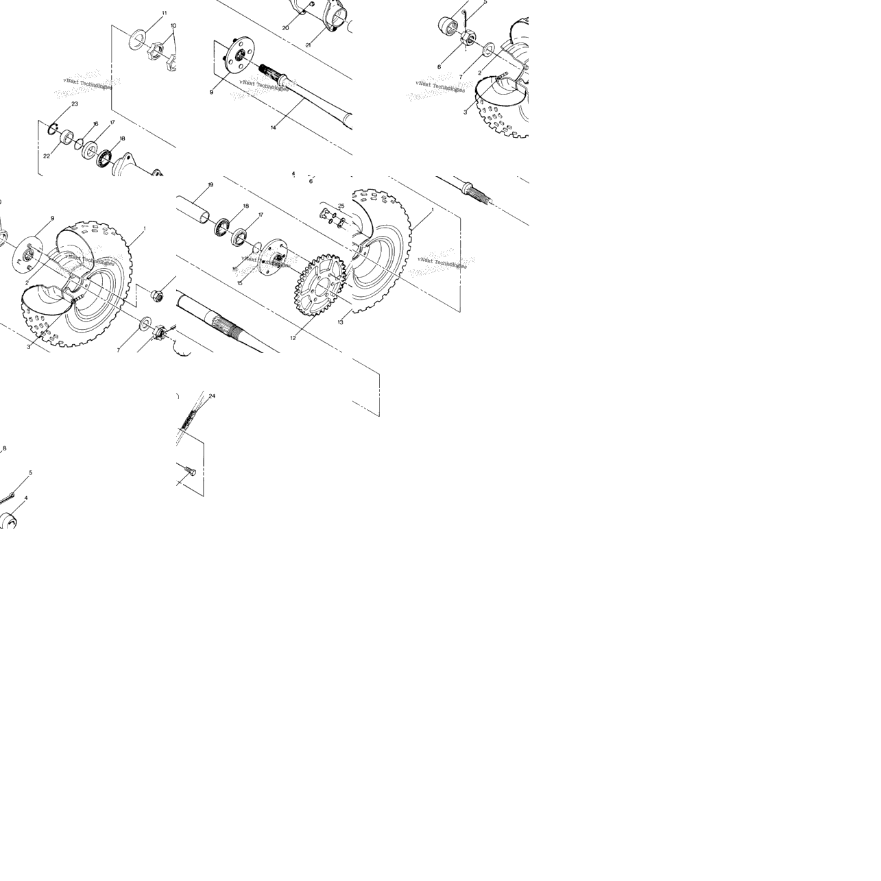 Rear Wheel Drive Assembly