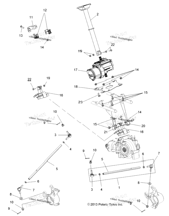 Steering, Steering Post Asm