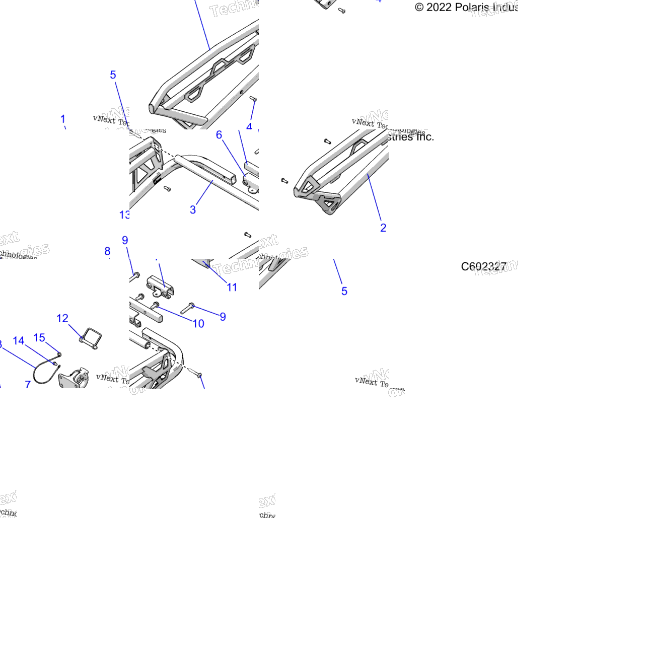 Chassis, Rear Rack And Hitch