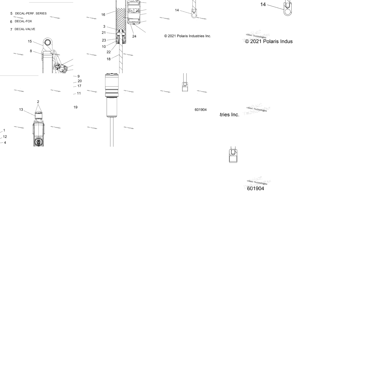 Suspension, Shock, Rear Track